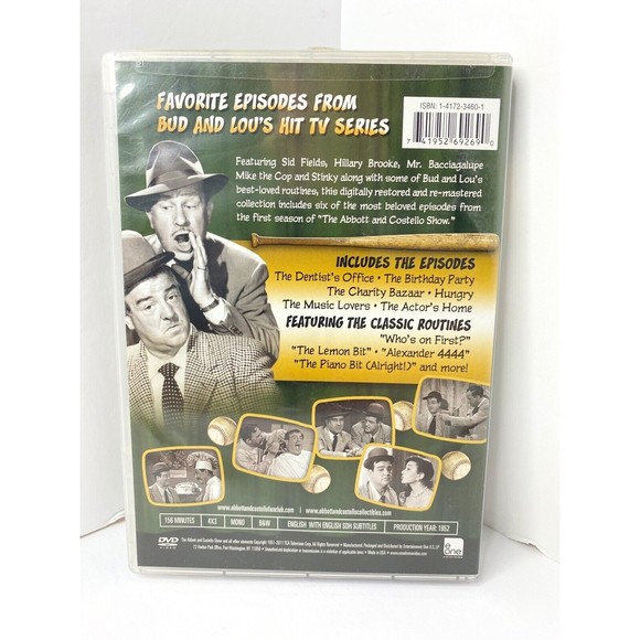 The Abbott and Costello Show: Whos on First (DVD, 2011) - Picture 2 of 5